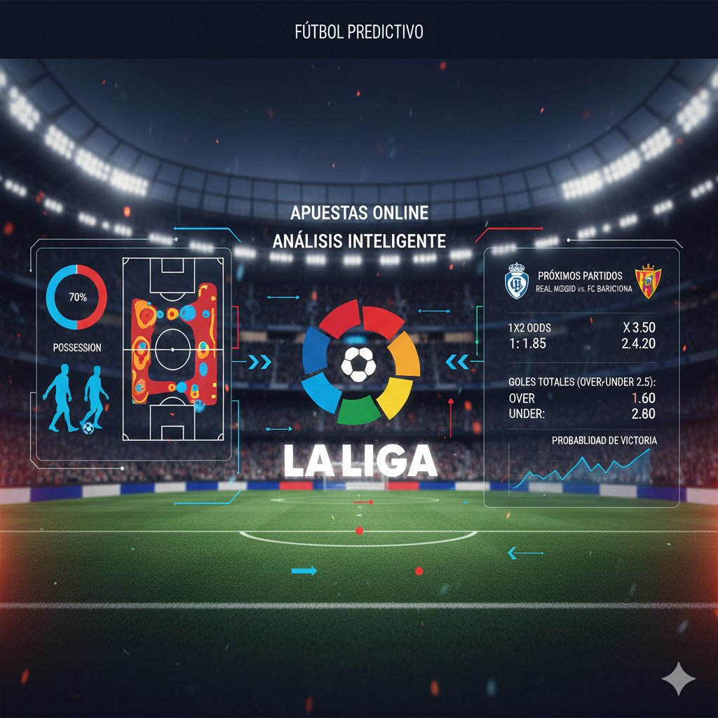 cómo apostar en LaLiga análisis estadístico de la liga española