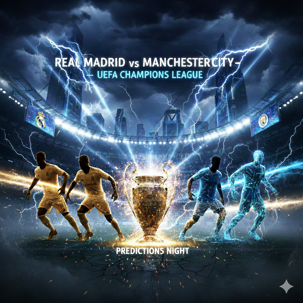pronóstico Real Madrid vs City en Champions League 2025