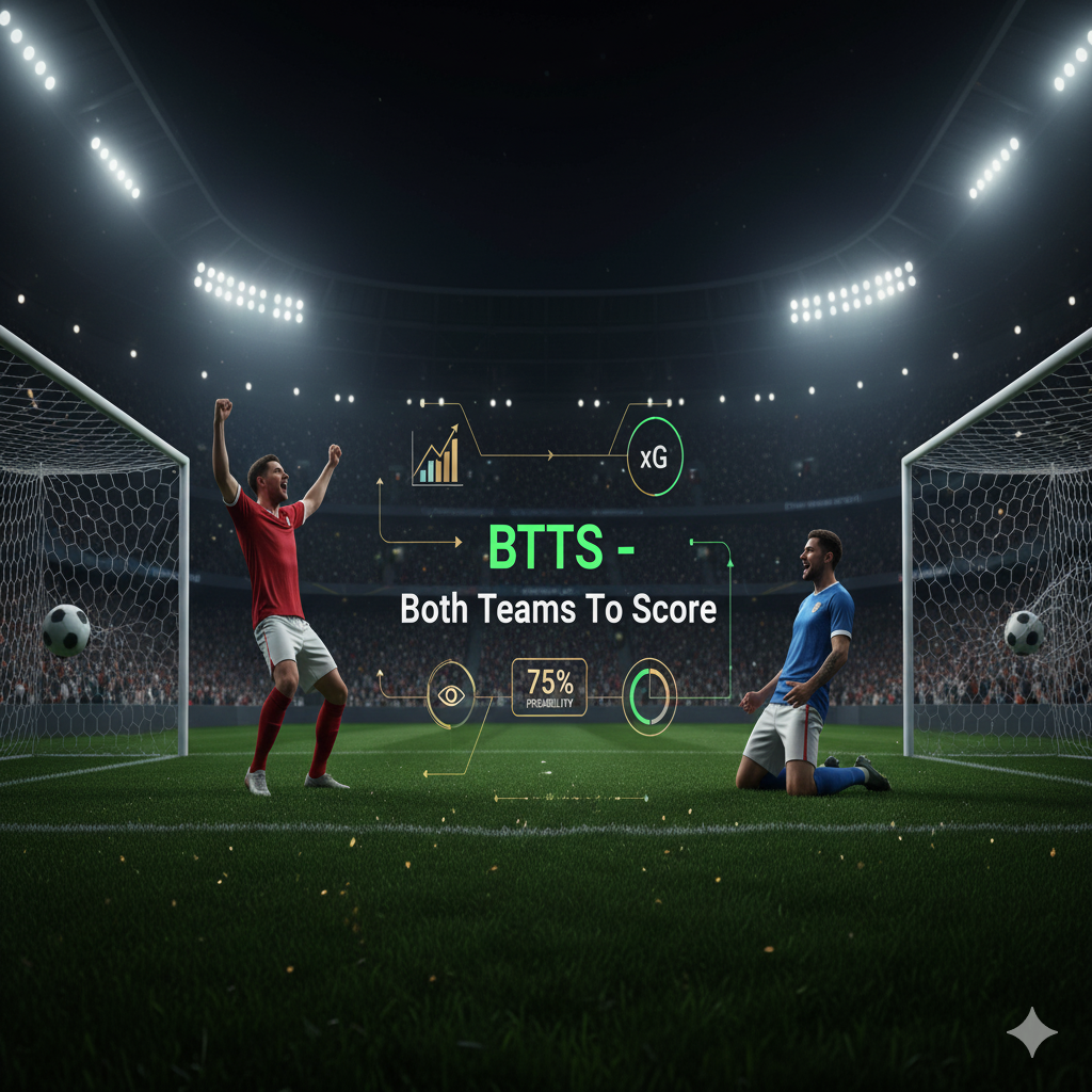 BTTS apuestas mercado ambos marcan en fútbol