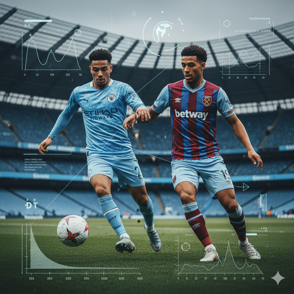 Análisis táctico para el partido City vs West Ham Premier League