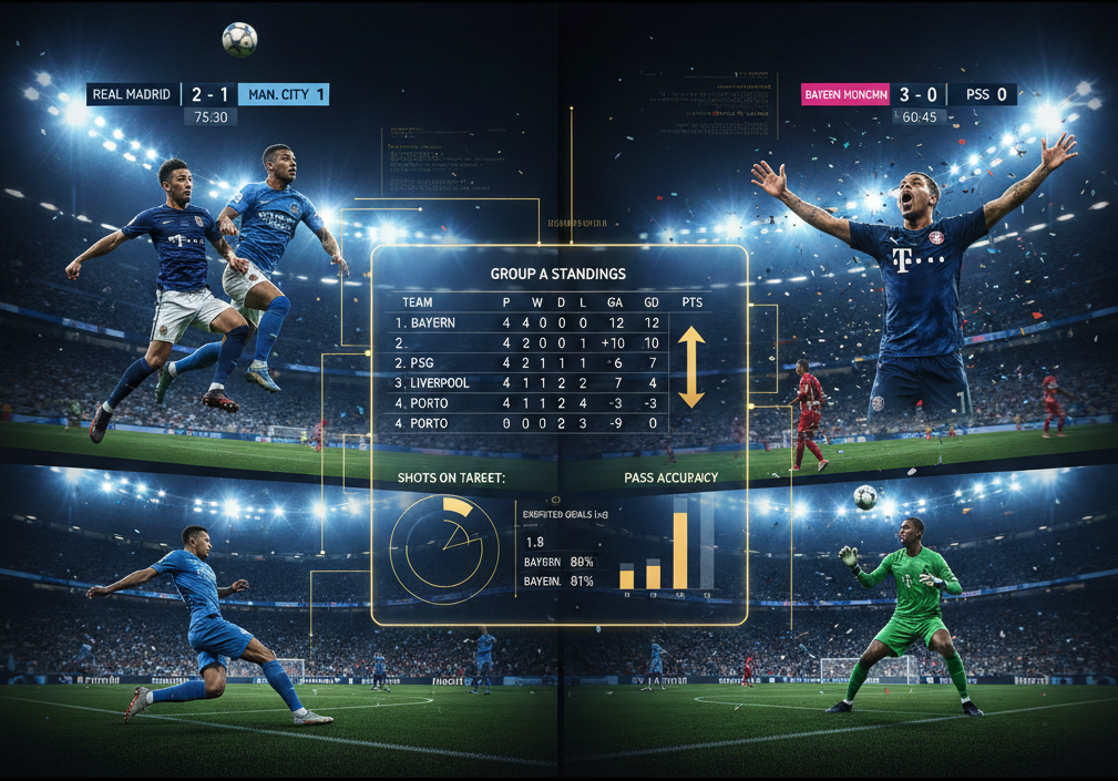 Champions League martes