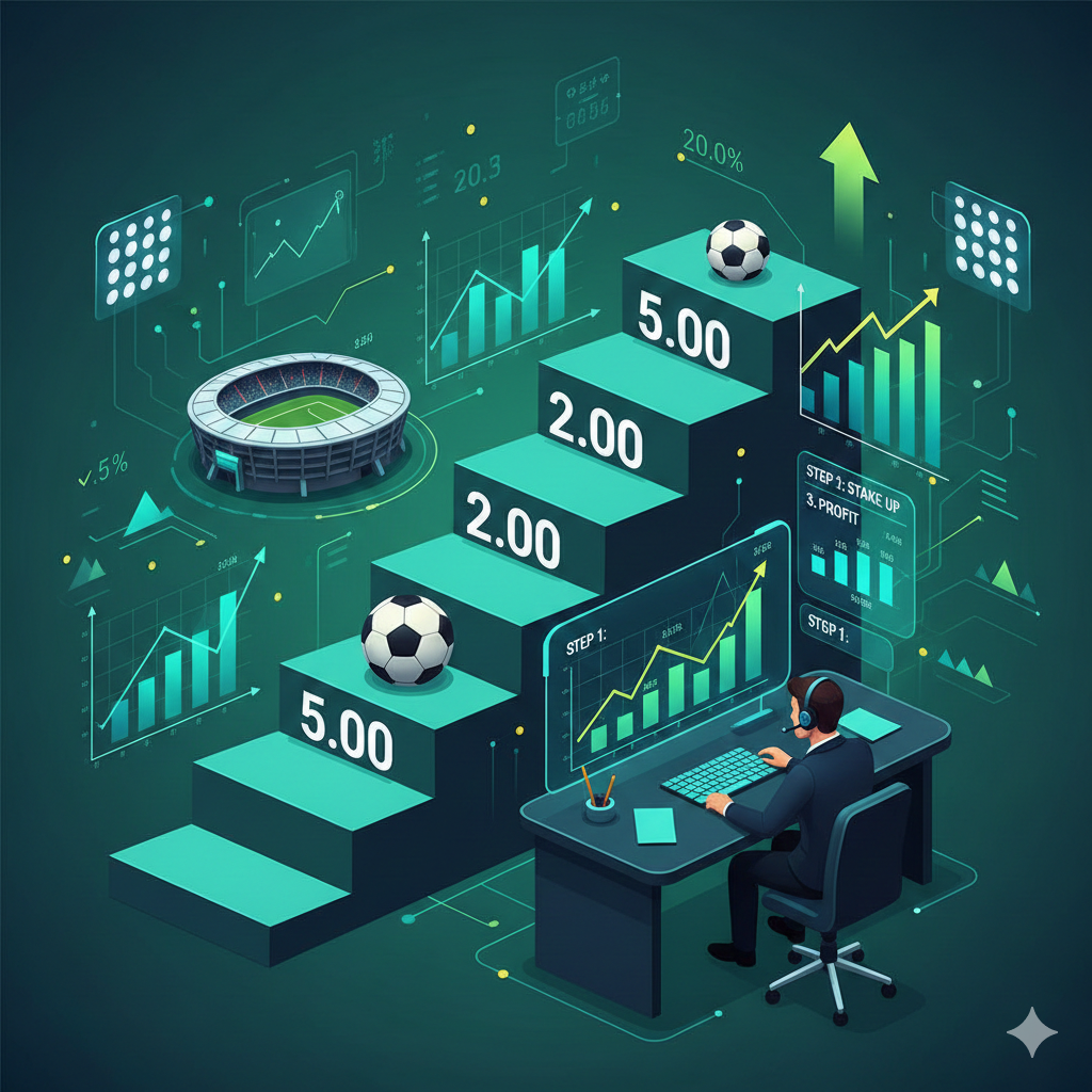 escalera en apuestas deportivas