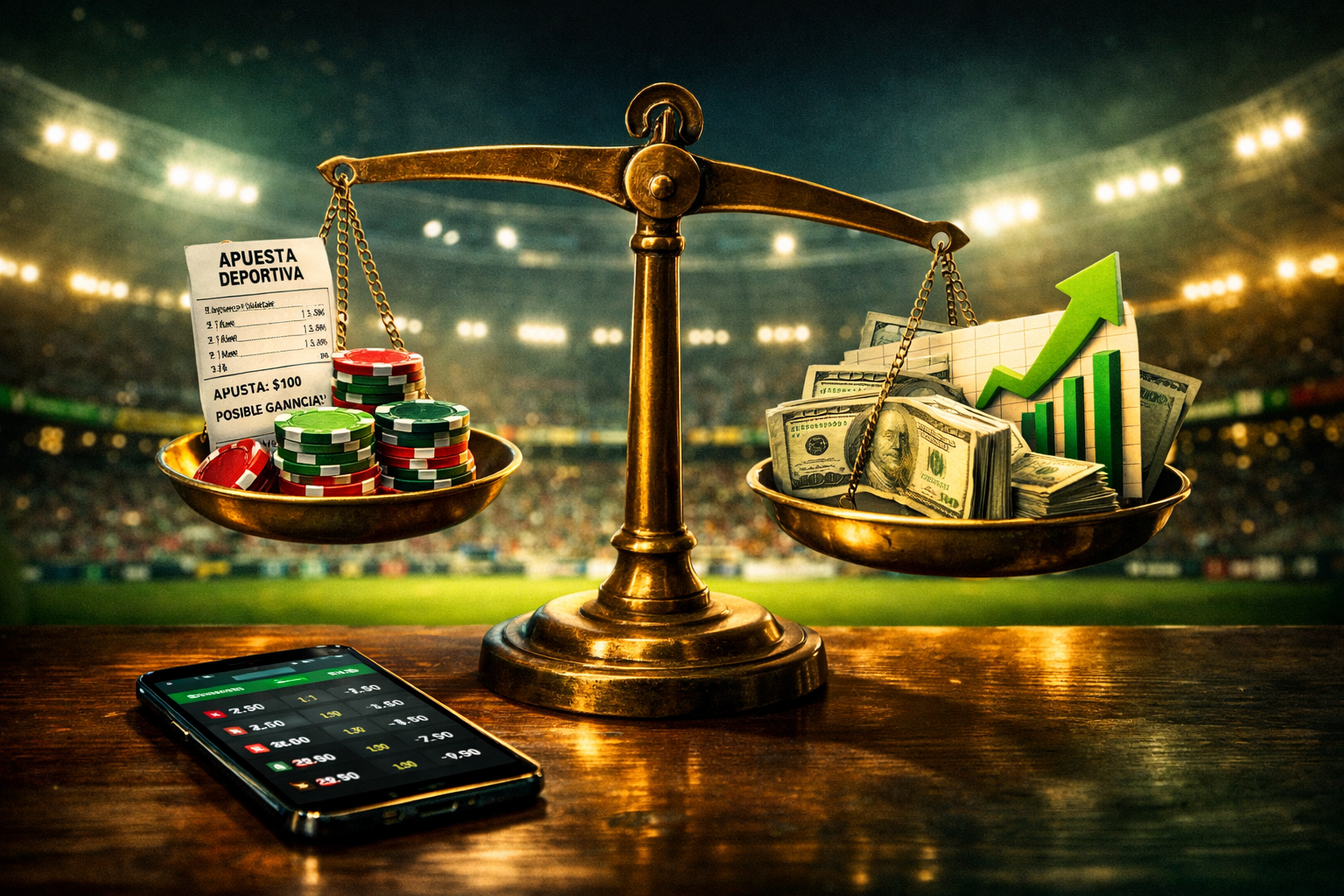 apuestas deportivas inversión análisis de riesgo