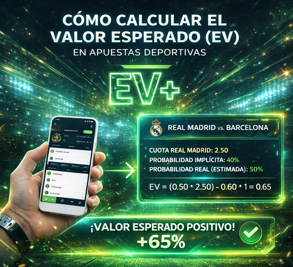 fórmula del valor esperado en apuestas deportivas