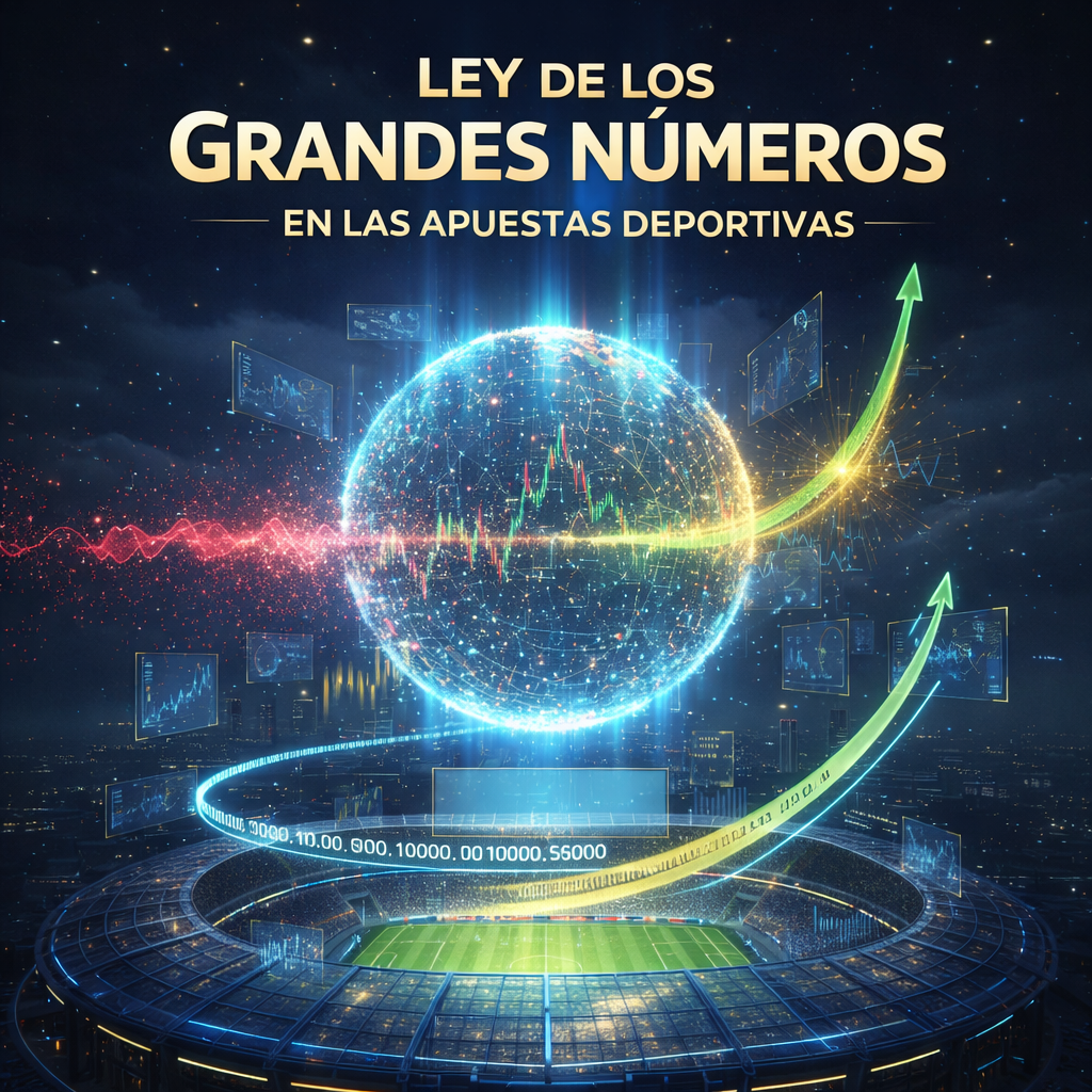 ejemplo de la ley de los grandes números en apuestas deportivas